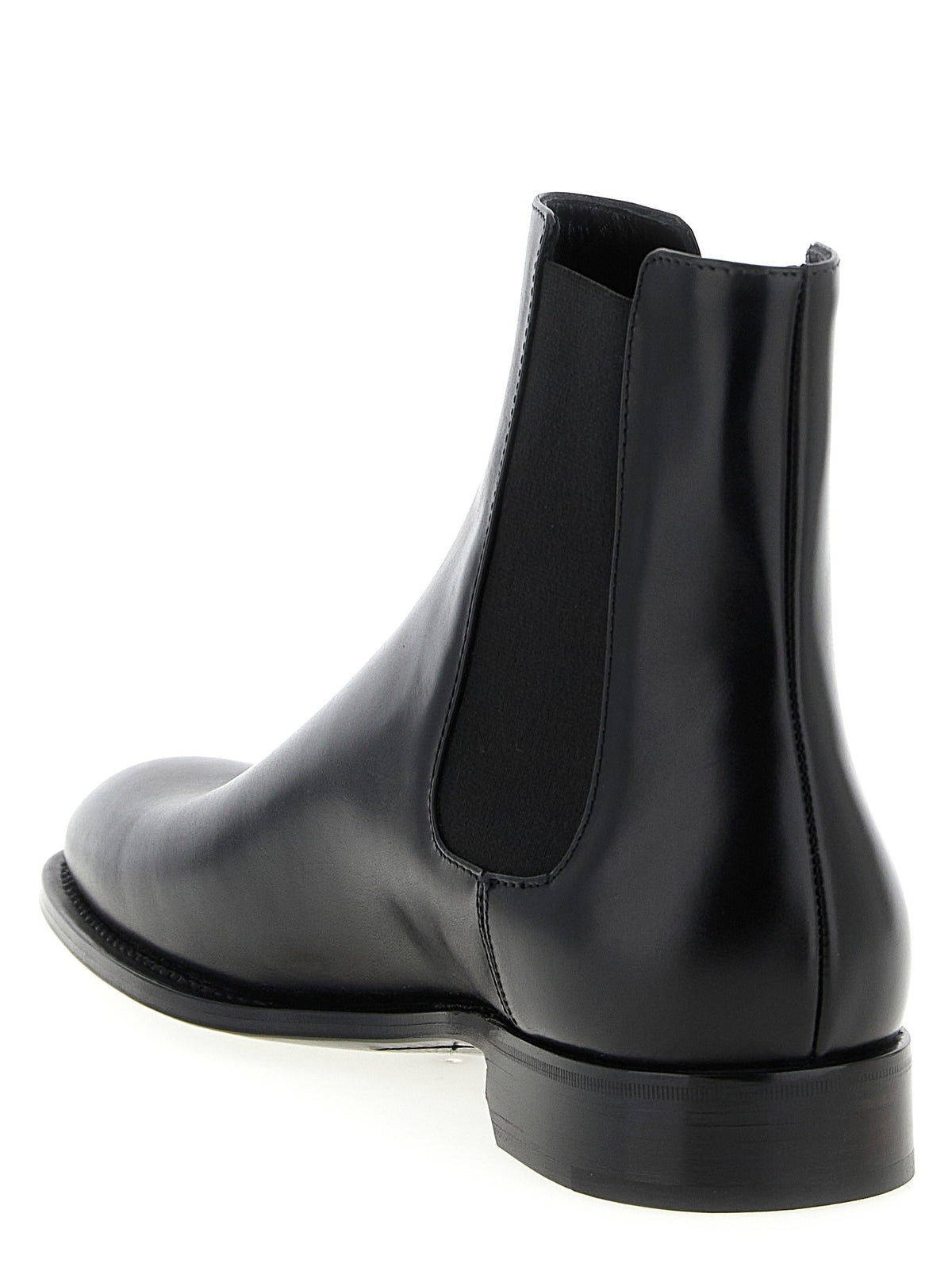 Saint Laurent Adrien Ankle Boots Black, view 3