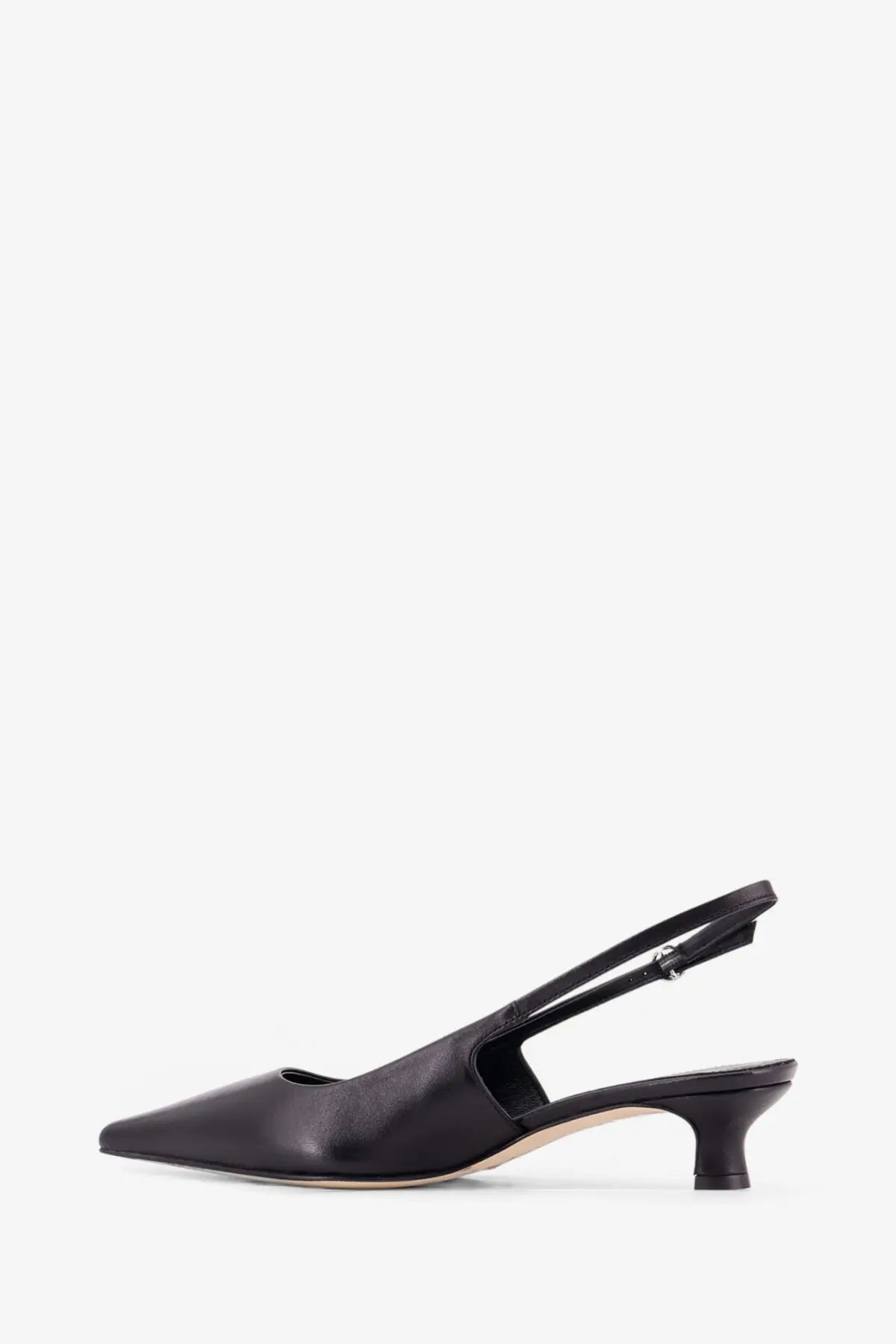 Aeyde Women's Catrina Leather Pumps Black, view 3