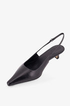 Aeyde Women's Catrina Leather Pumps Black, view 4