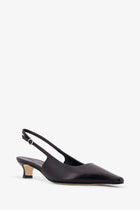Aeyde Women's Catrina Leather Pumps Black, view 2