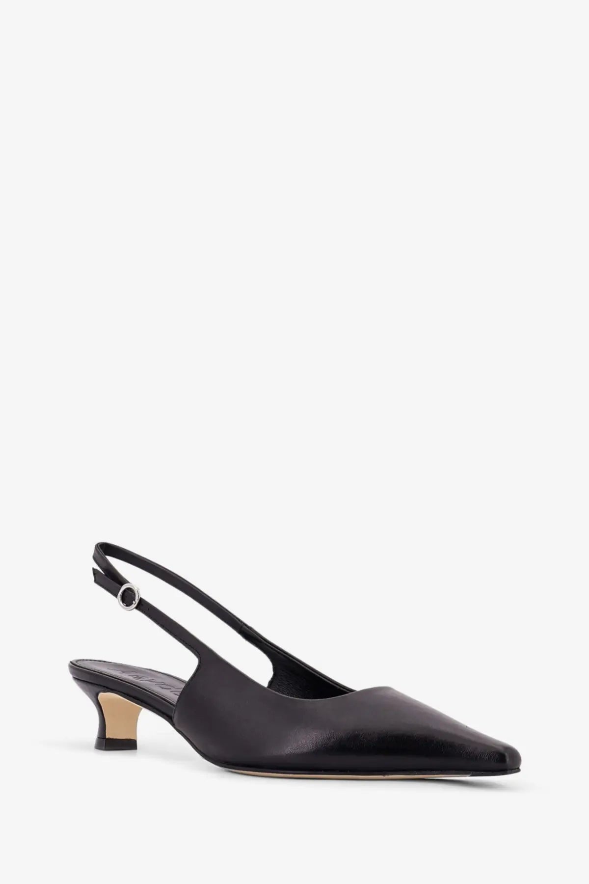 Aeyde Women's Catrina Leather Pumps Black, view 2