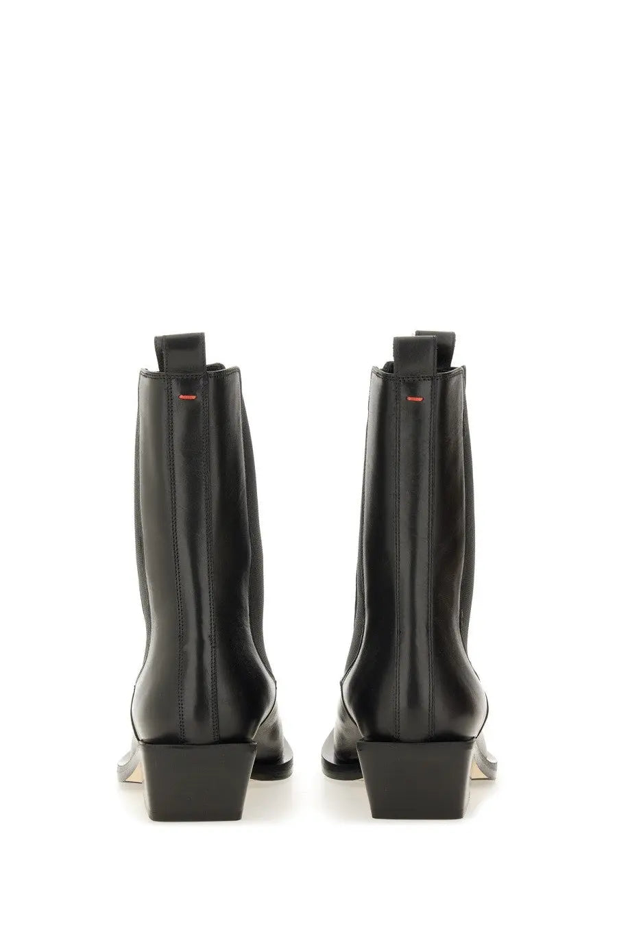 Aeyde Women's Leather Boot Black, view 3