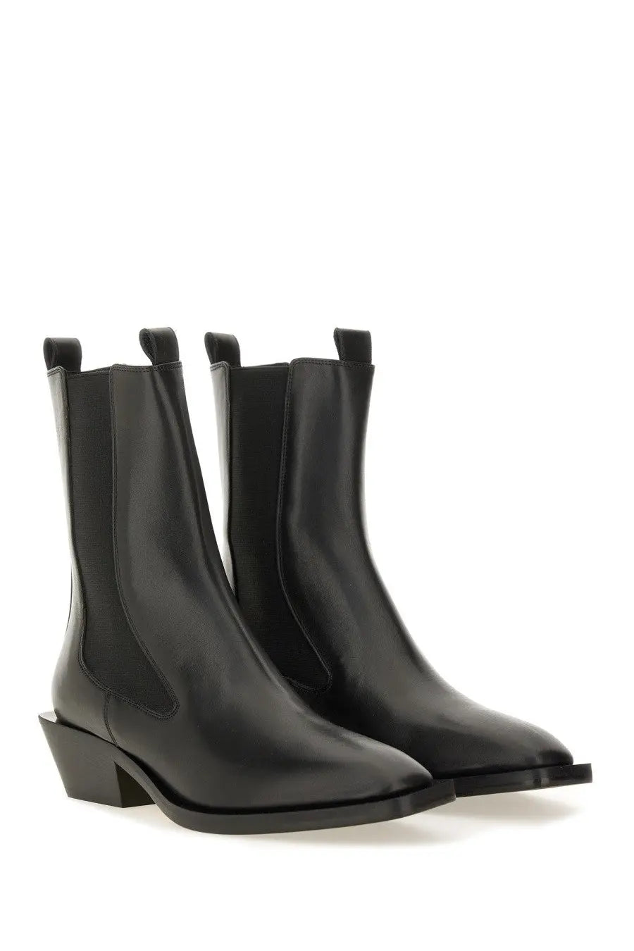 Aeyde Women's Leather Boot Black, view 2