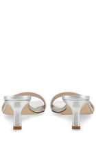 Aeyde Women's Heeled Gilly Sandals Silver, view 4