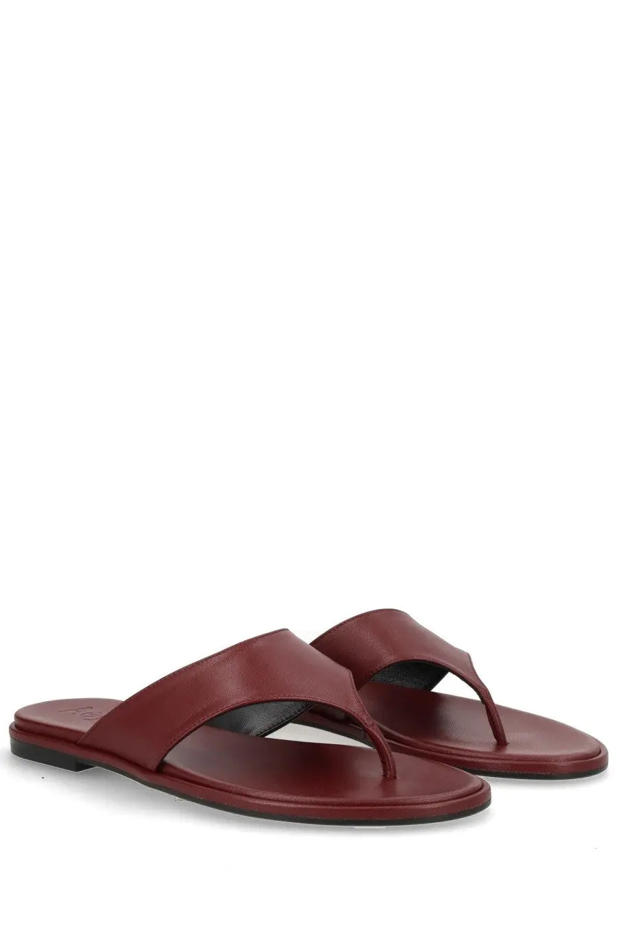 Aeyde Women's Amaya Flip-Flops Sandals Red, view 2