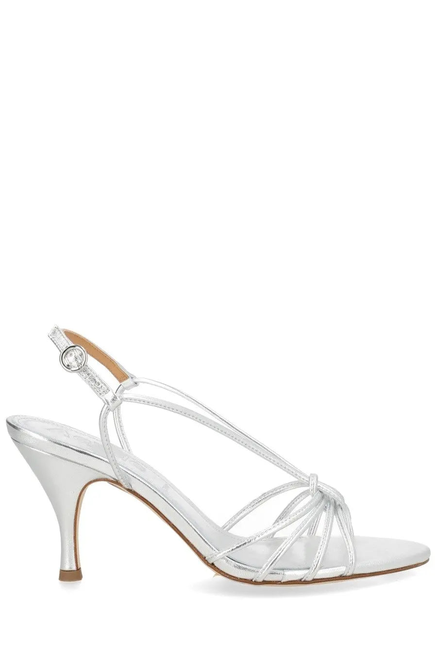 Aeyde Women's Heeled Solange Sandals Silver