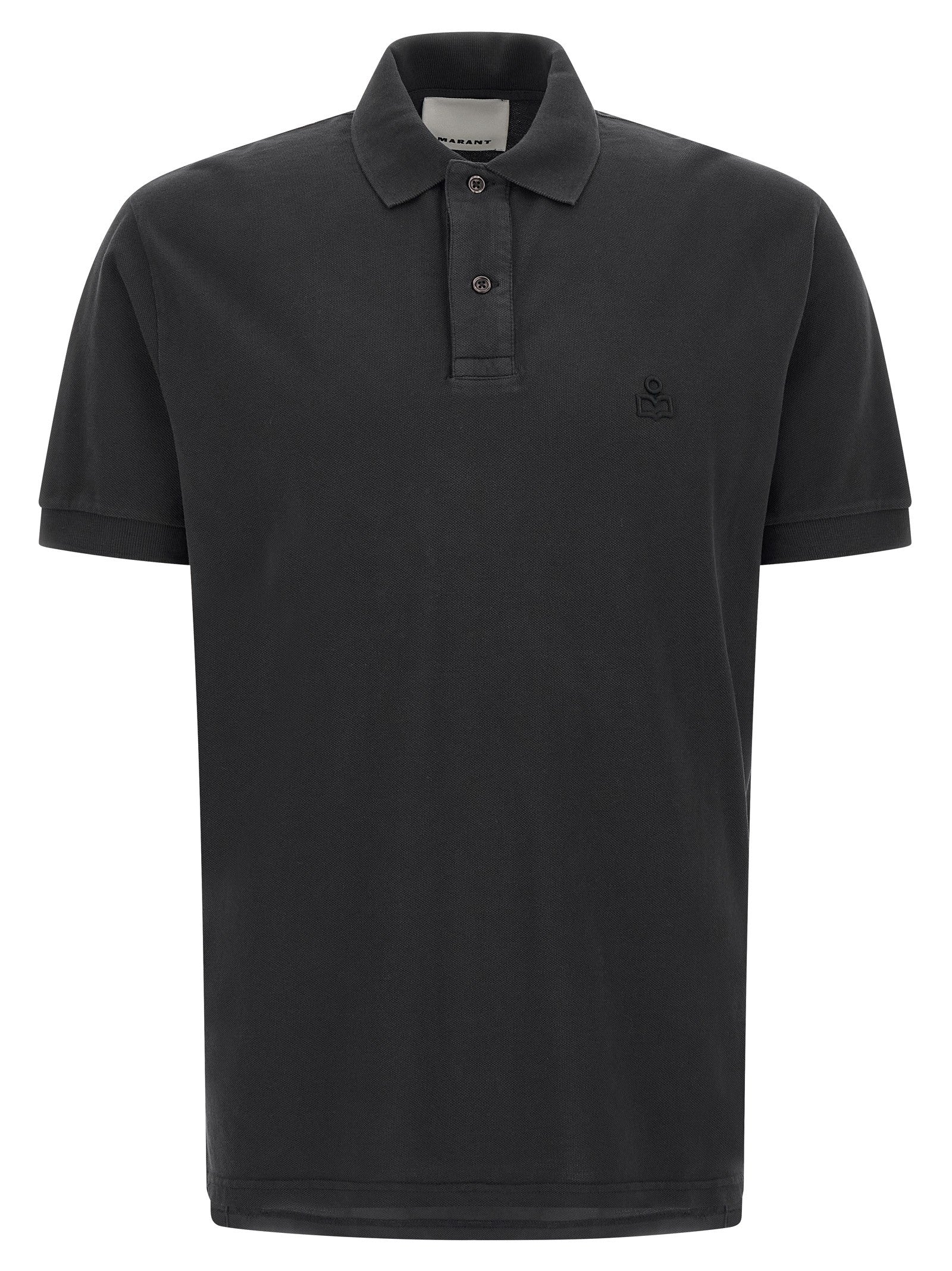 ISABEL MARANT Afko Polo Shirt Black