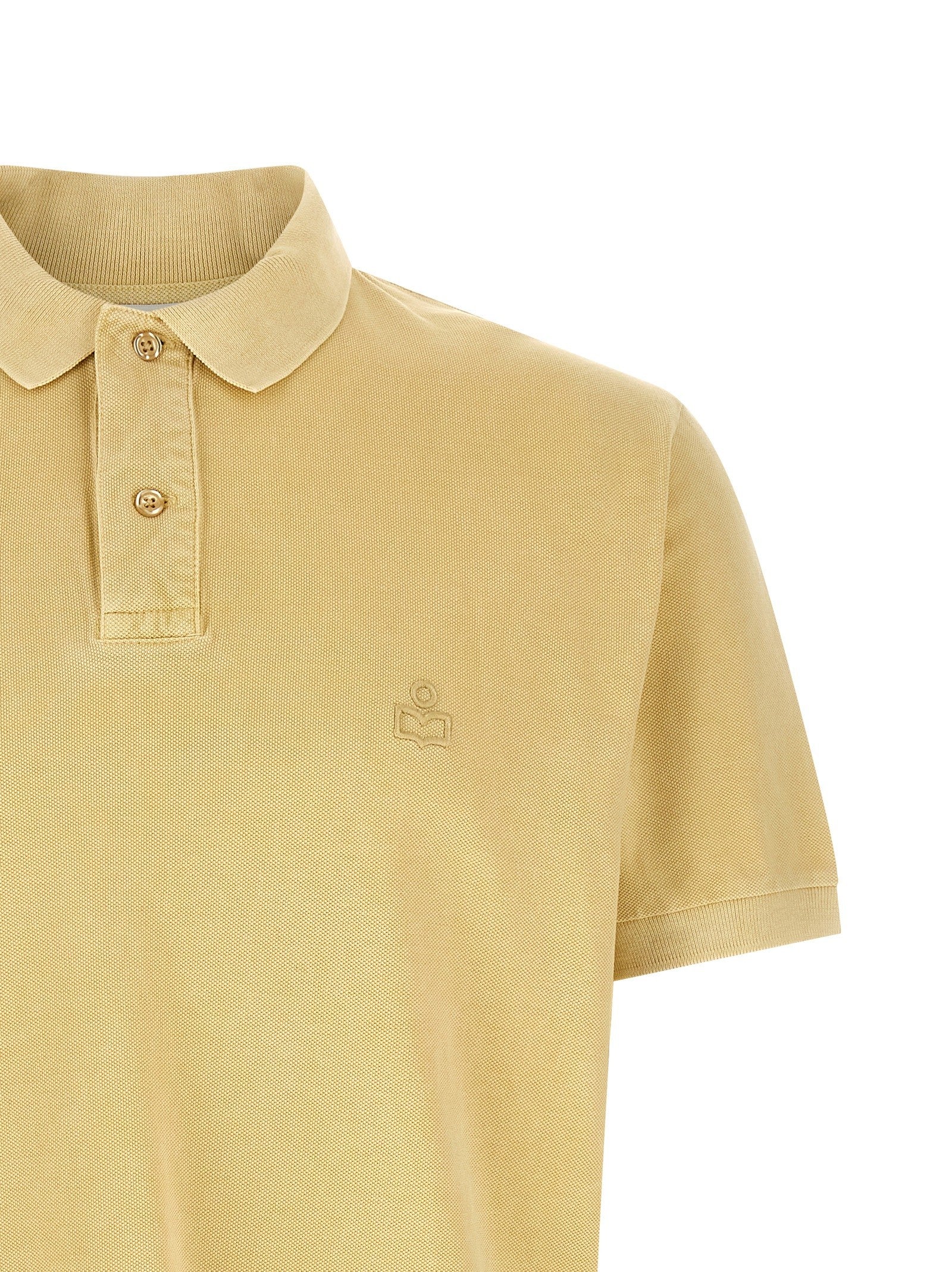 ISABEL MARANT Afko Polo Shirt Yellow