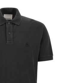 ISABEL MARANT Afko Polo Shirt Black