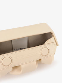 Themoirè Women's Afrodite Vegan Leather Crossbody Bag White