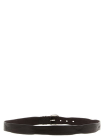 Zerbini Claudio Aged Leather Belt Brown