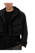 AïE Men's Cropped Jacket Black, view 4