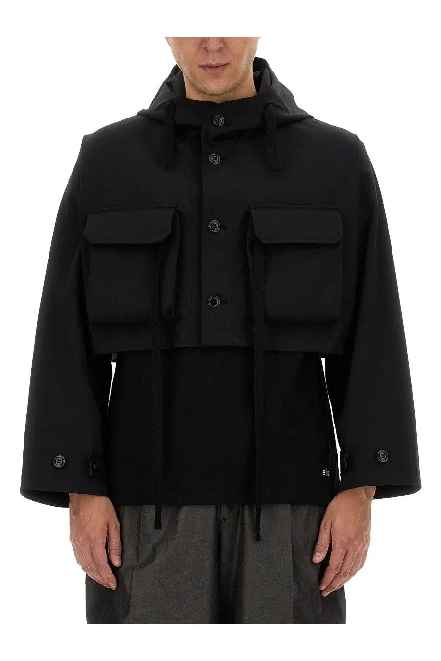 AïE Men's Cropped Jacket Black