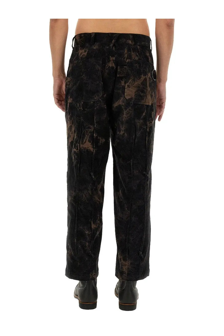 AïE Men's Ribbed Pants Black, view 3