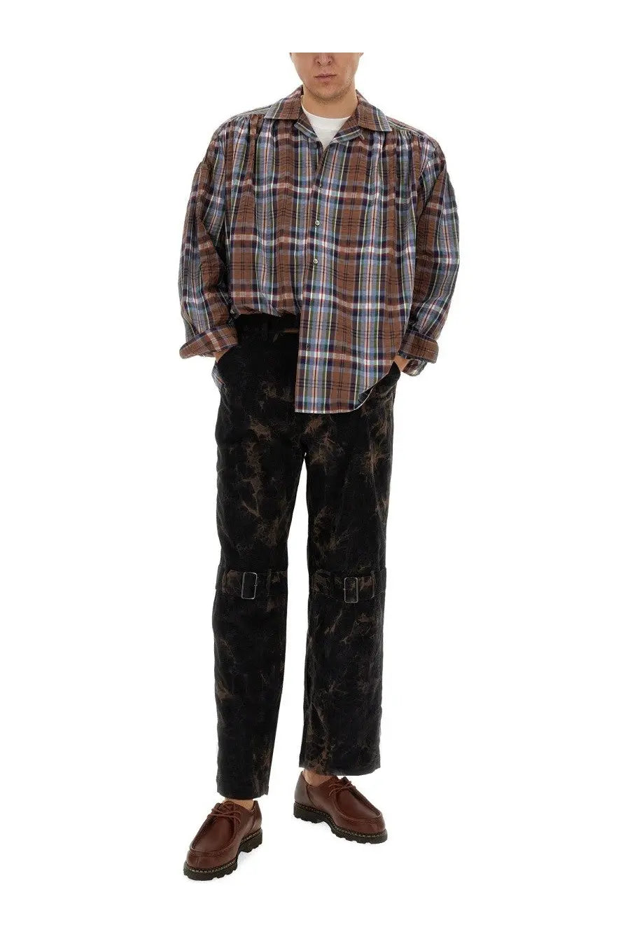 AïE Men's Ribbed Pants Black, view 2