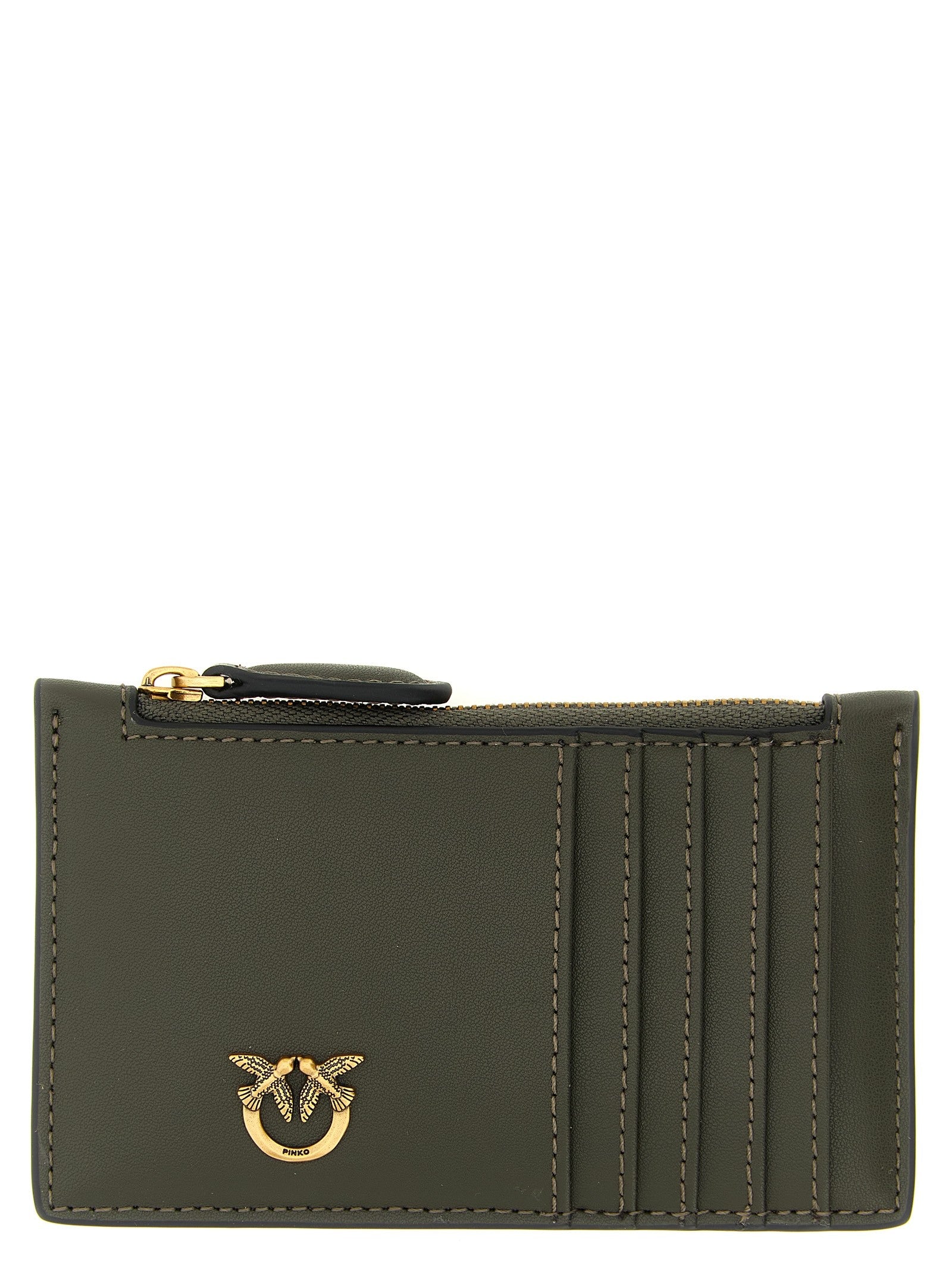 Pinko Airone Card Holder Green