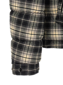 Moncler Airor Check Down Jacket Gold
