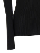 Rick Owens Al Top Sweater Black, view 4