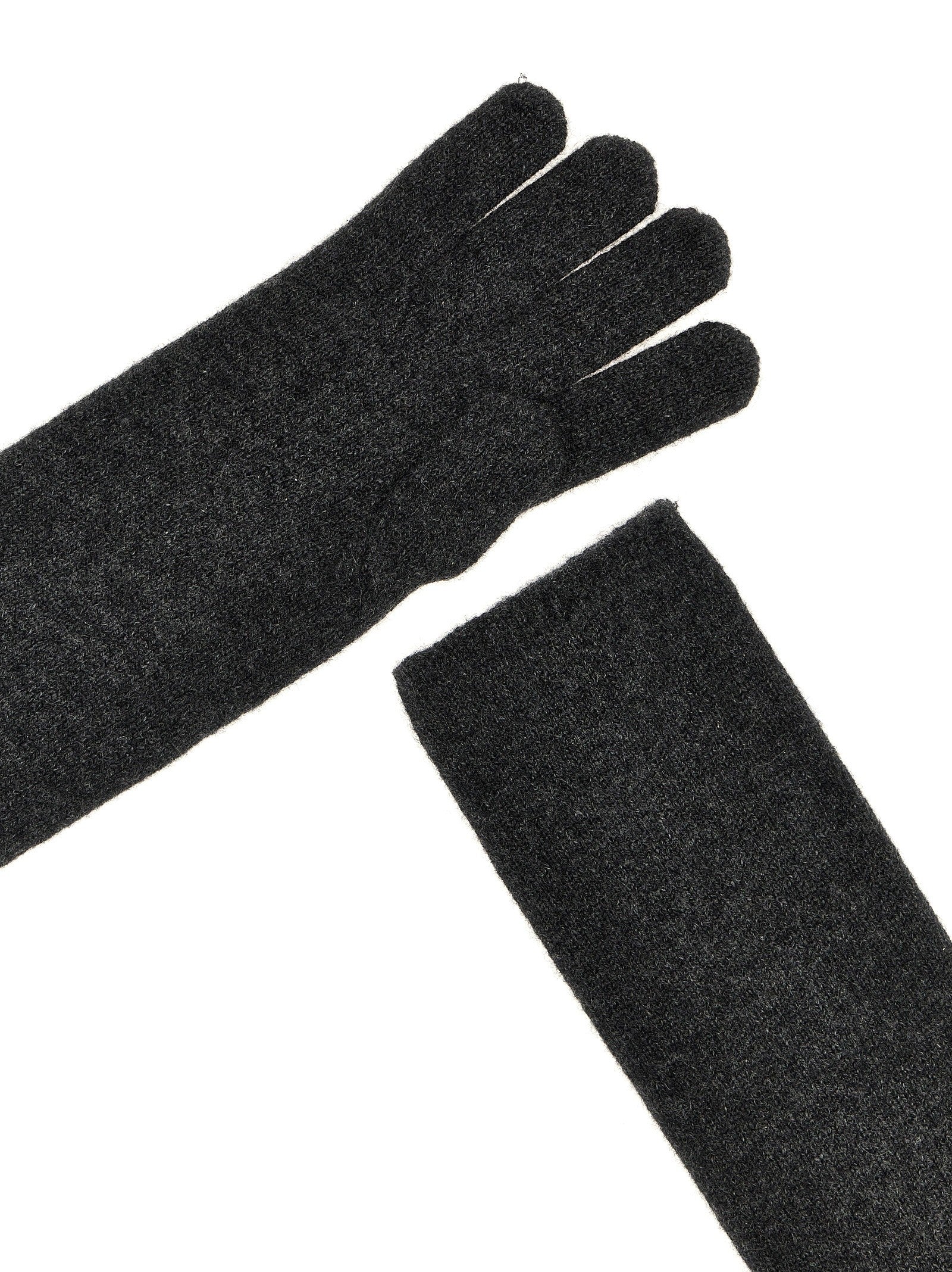Max Mara Alaggio Gloves Grey