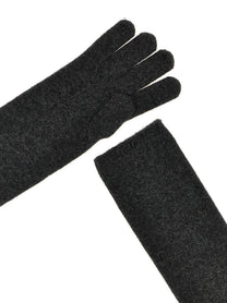 Max Mara Alaggio Gloves Grey