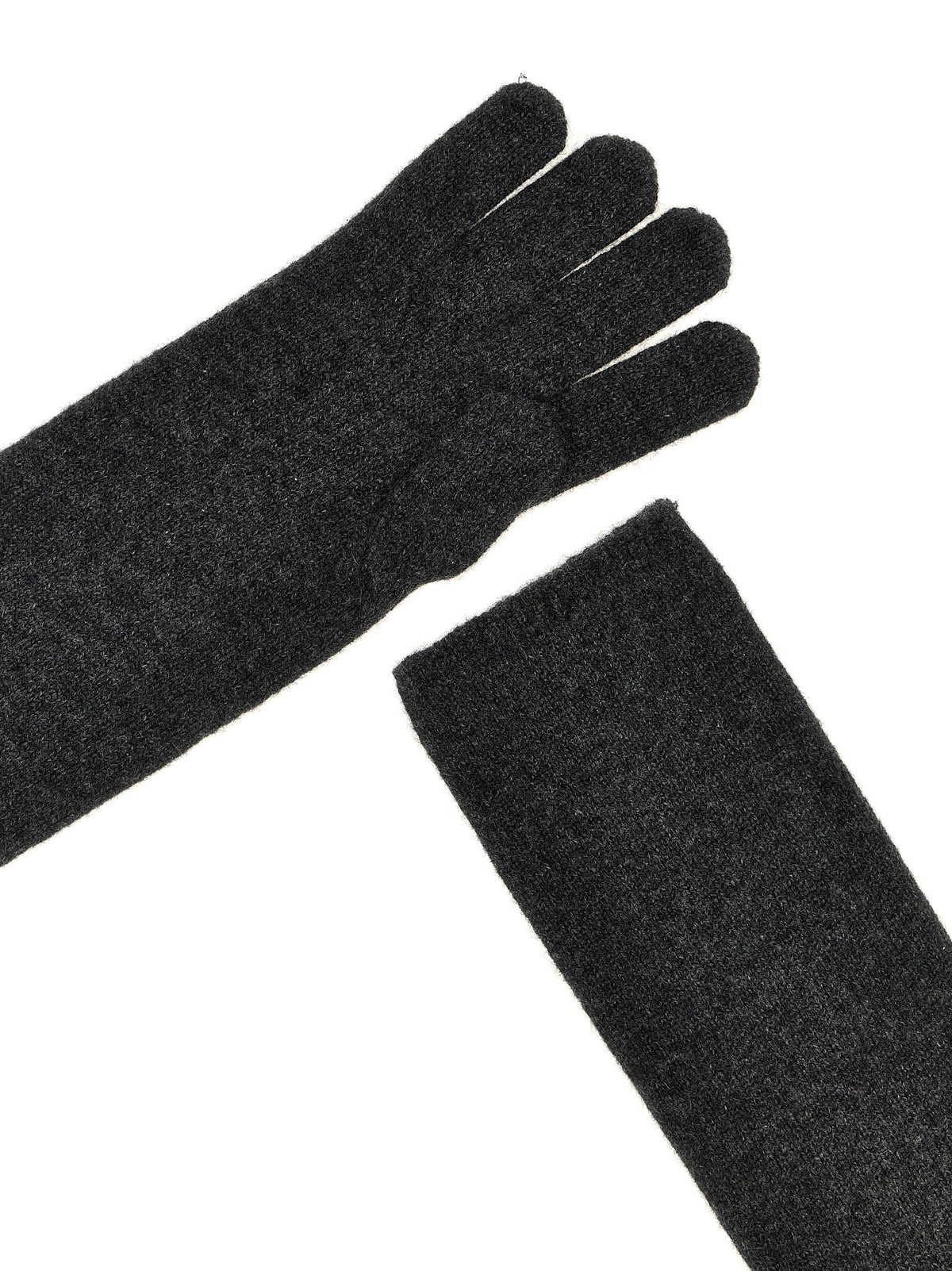 Max Mara Alaggio Gloves Grey, view 3