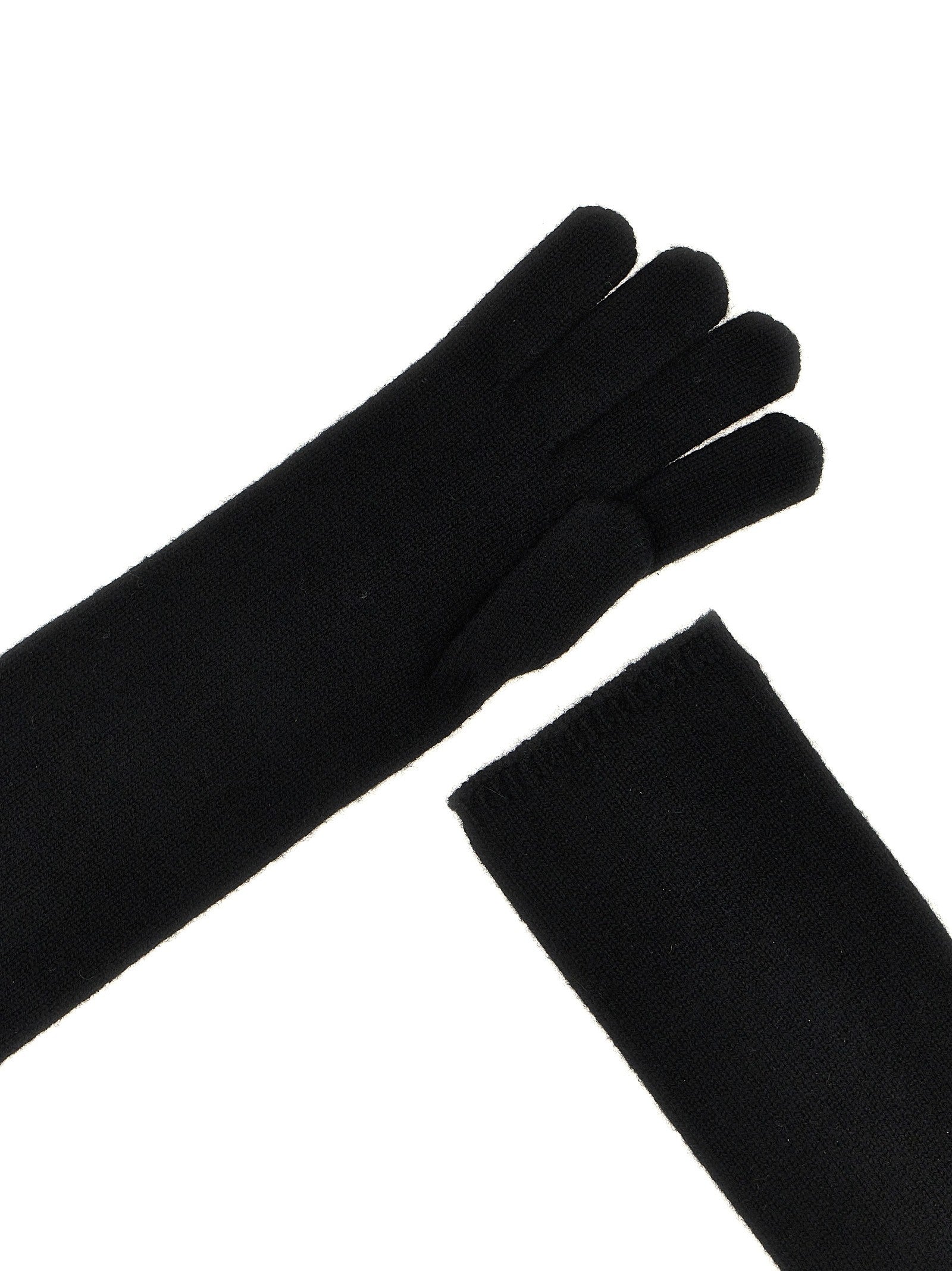 Max Mara Alaggio Gloves Black