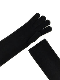 Max Mara Alaggio Gloves Black