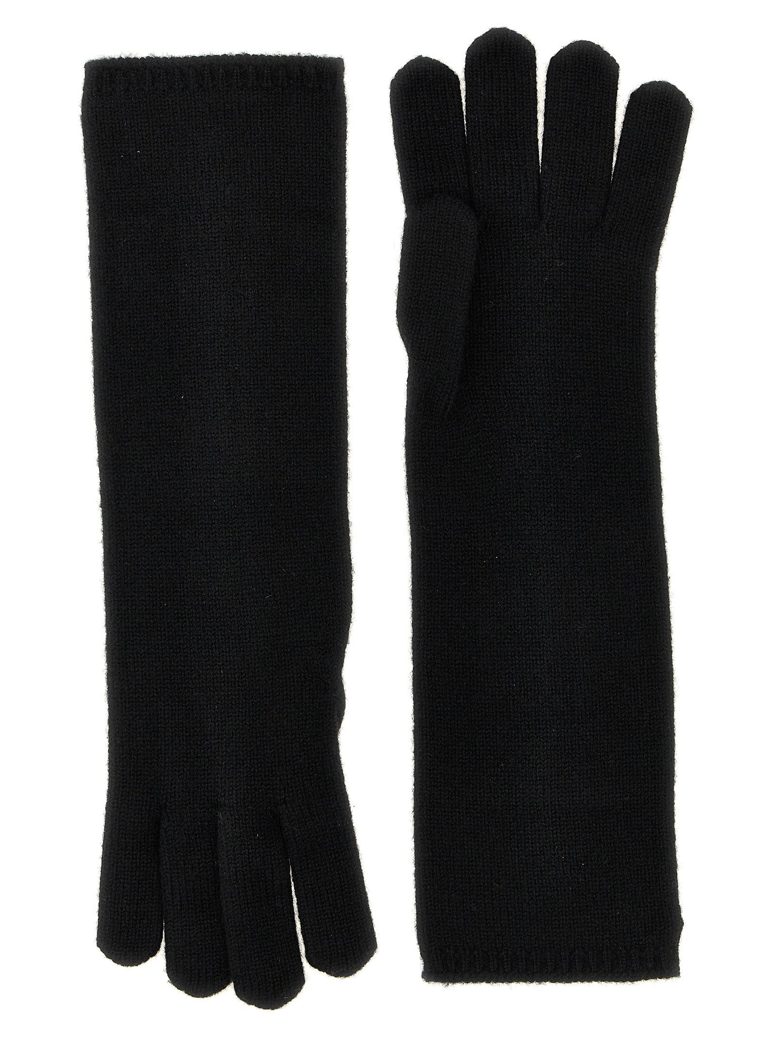 Max Mara Alaggio Gloves Black