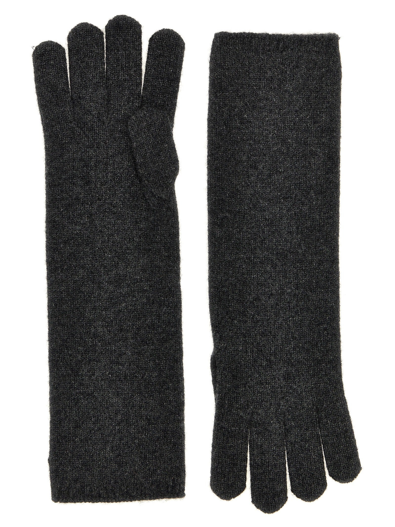 Max Mara Alaggio Gloves Grey