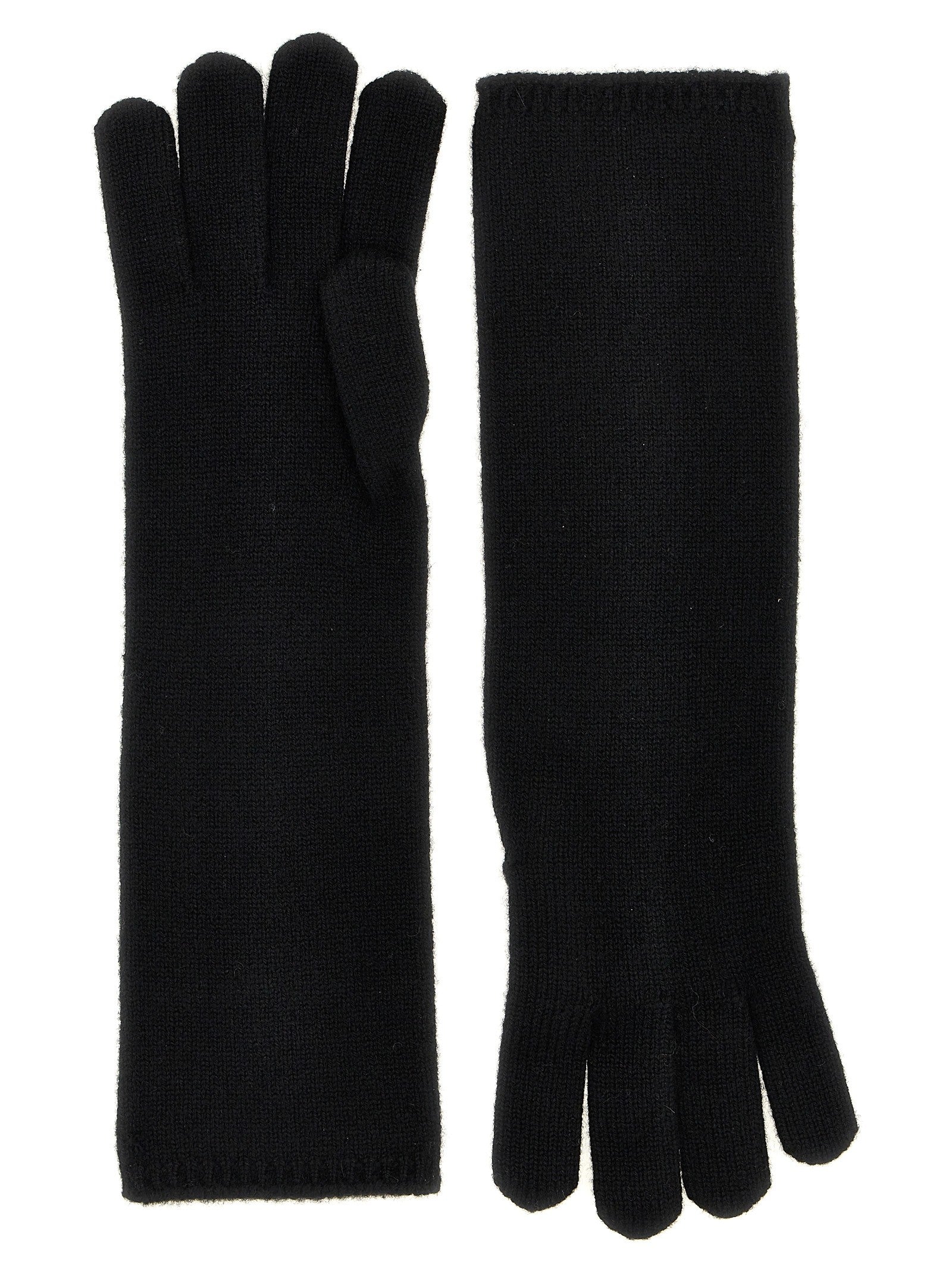 Max Mara Alaggio Gloves Black