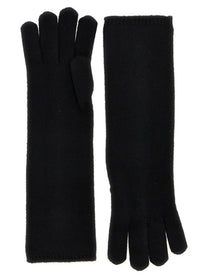 Max Mara Alaggio Gloves Black