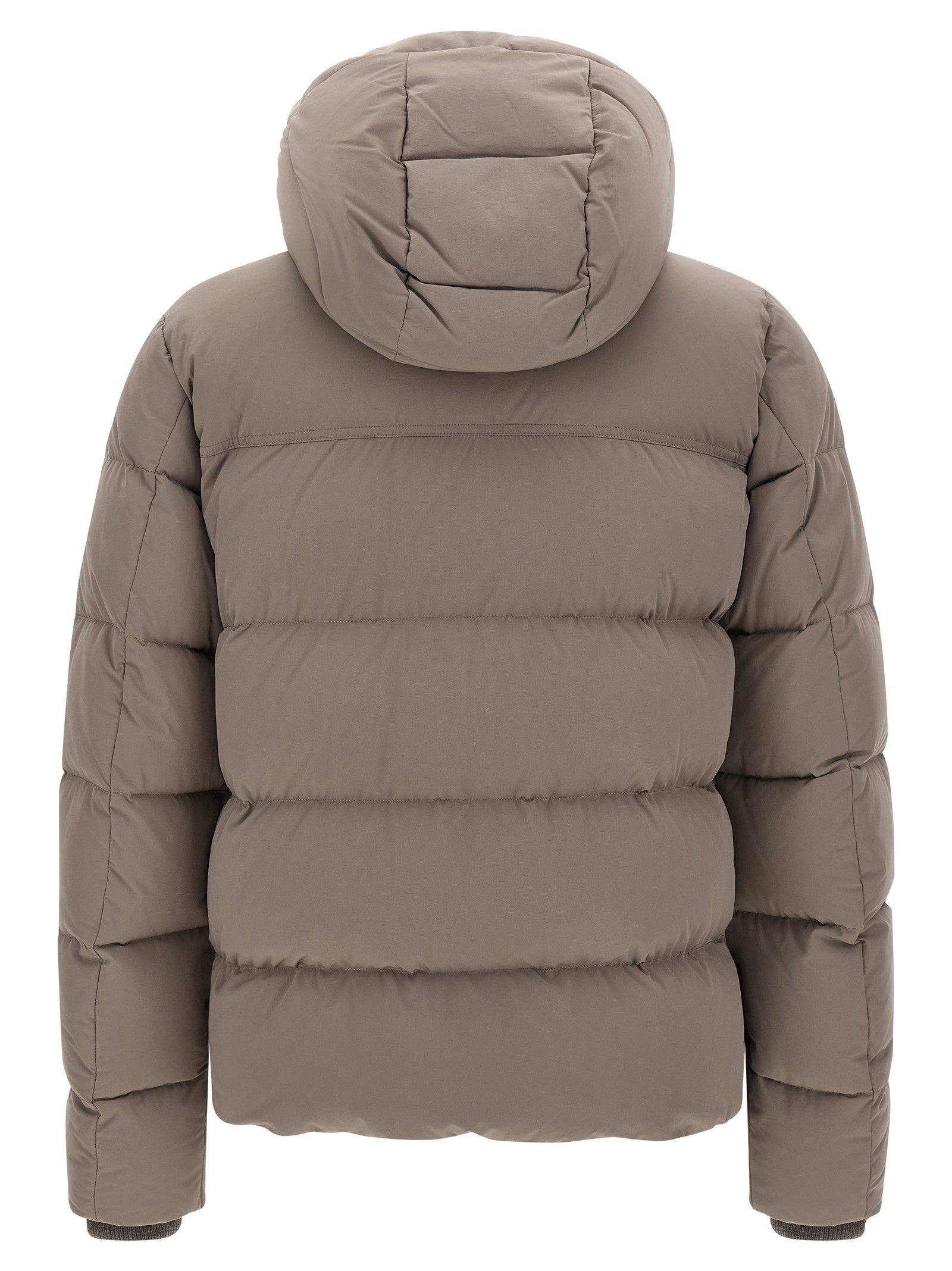 MooRER Alarick Bomber Jacket Acqua Line Grey