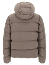 MooRER Alarick Bomber Jacket Acqua Line Grey