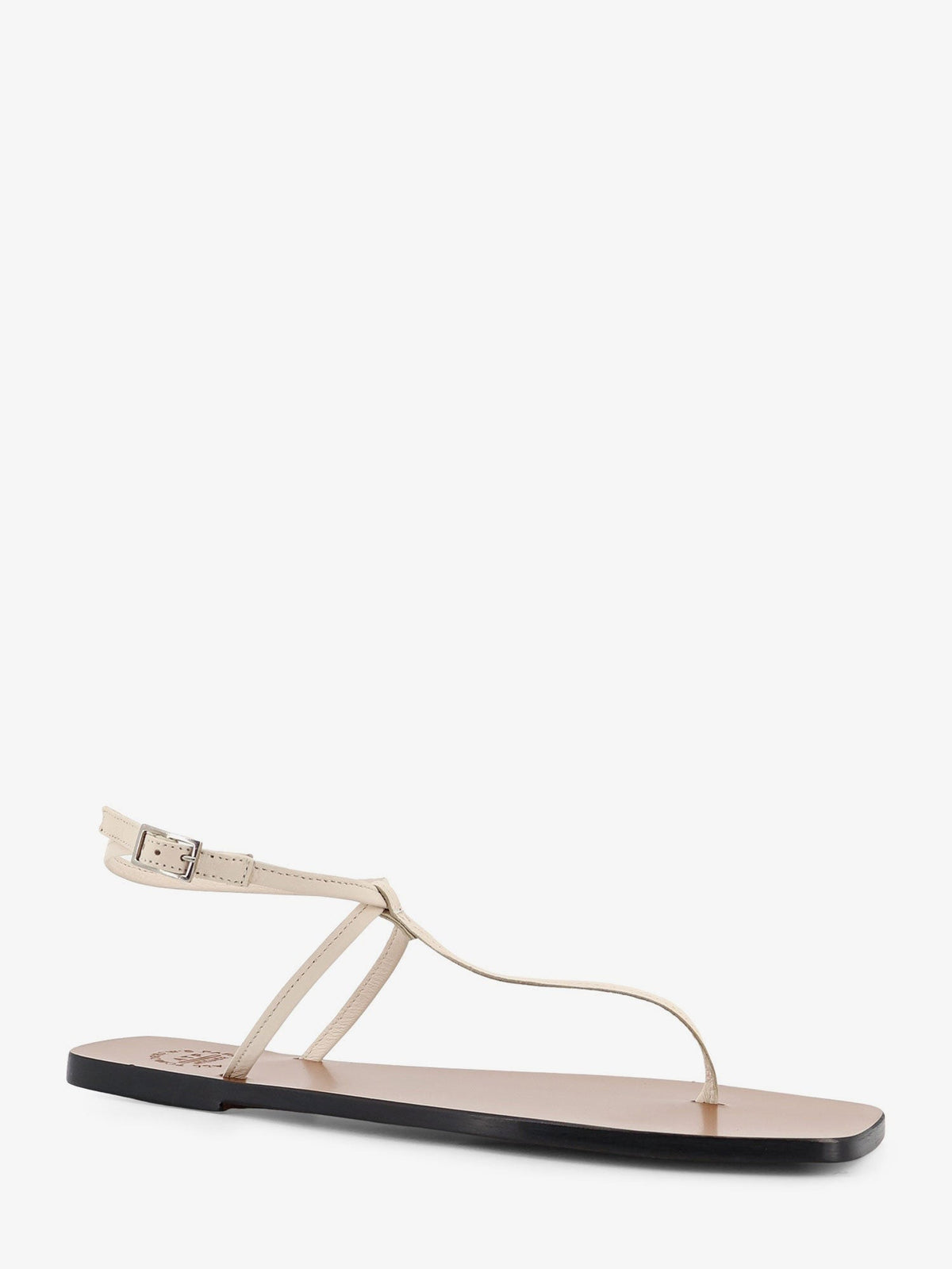 ATP Atelier Women's Alassio Leather Sandals LINEN, view 2