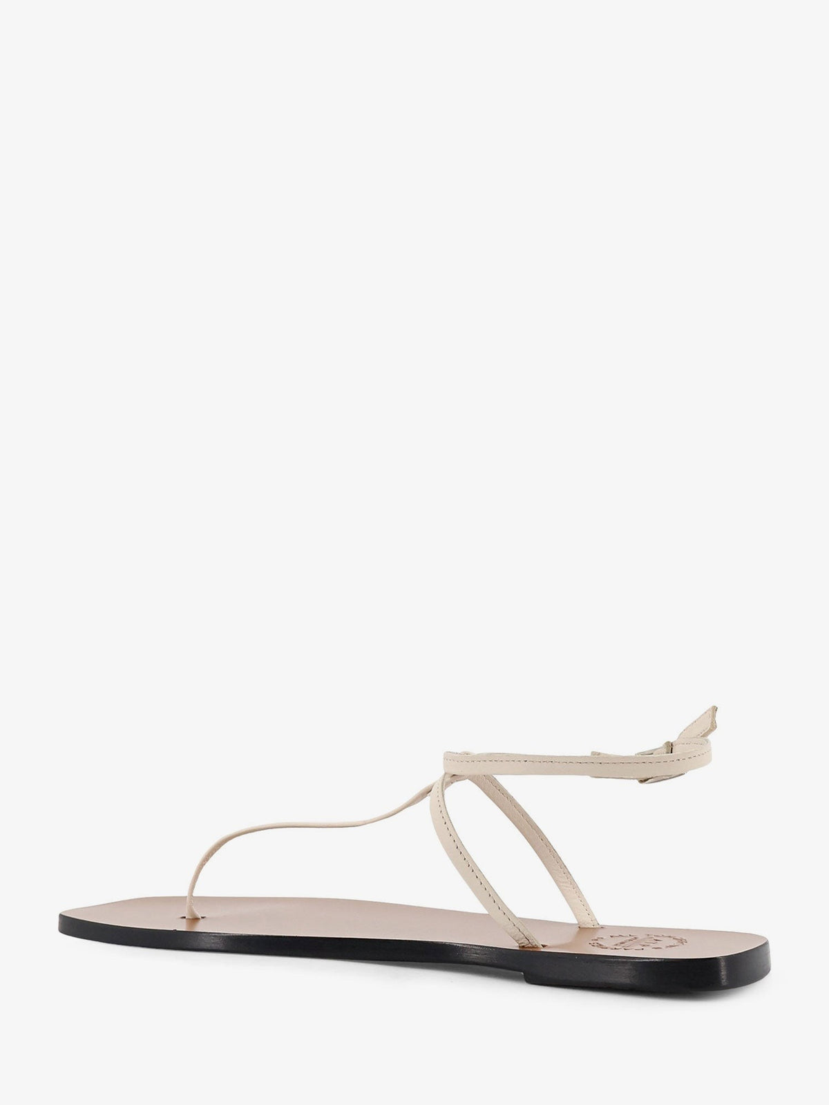 ATP Atelier Women's Alassio Leather Sandals LINEN, view 3