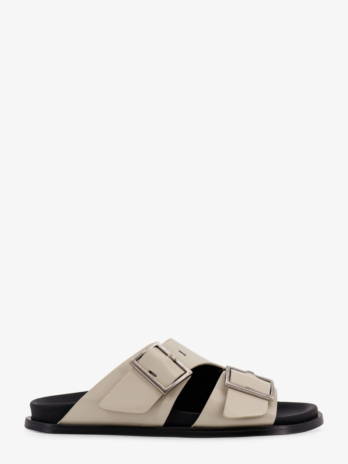 Alohas Women's Alba Low Leather Sandals White