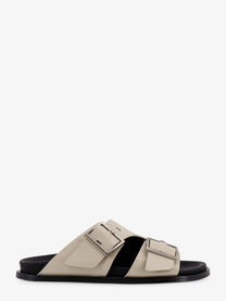 Alohas Women's Alba Low Leather Sandals White