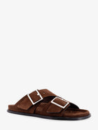 Alohas Women's Alba Suede Sandals Brown