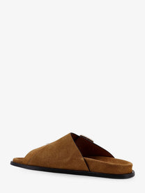 Alohas Women's Alba Suede Sandals Beige