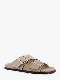 Alohas Women's Alba Suede Sandals Beige