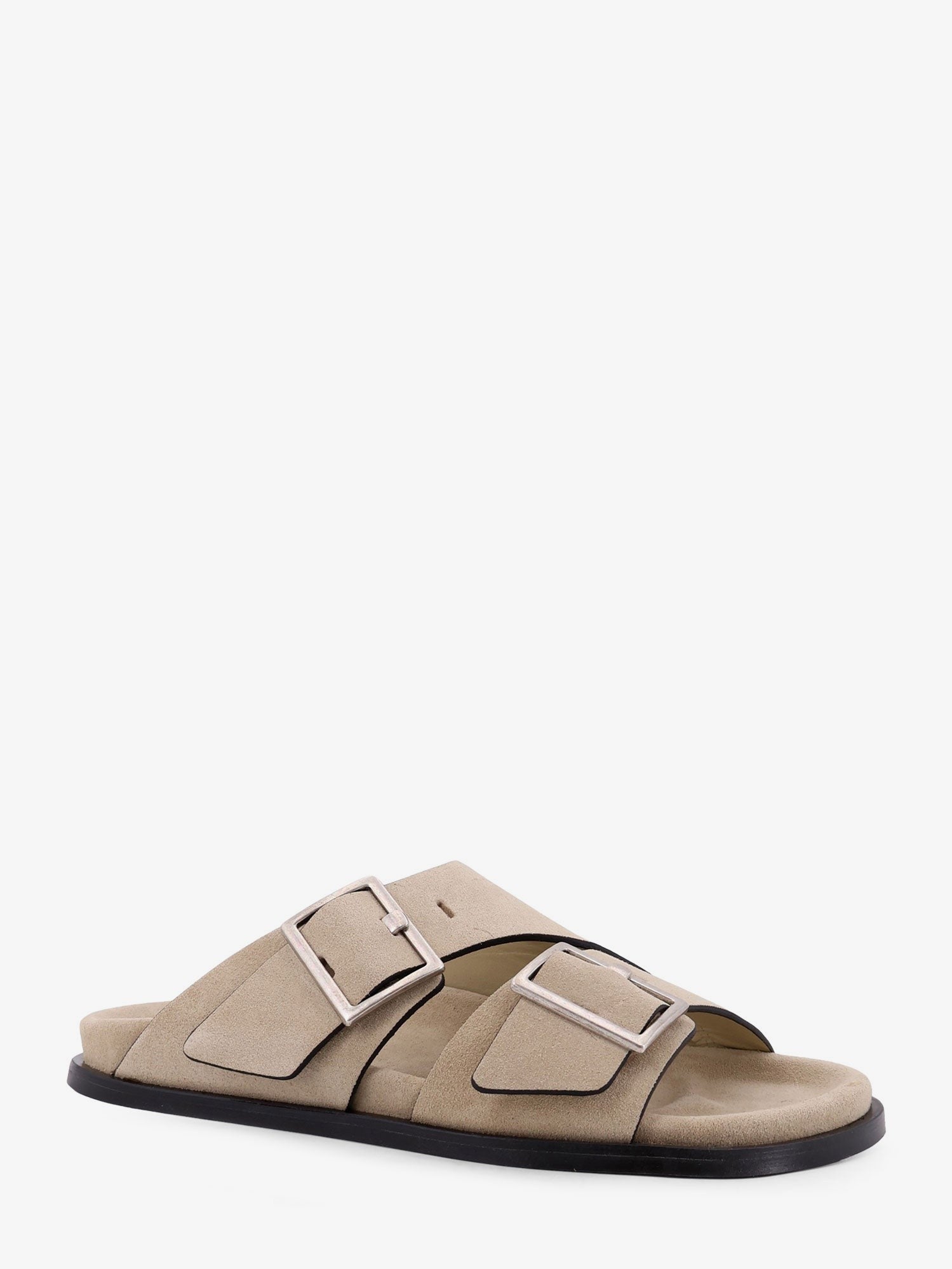 Alohas Women's Alba Suede Sandals Beige
