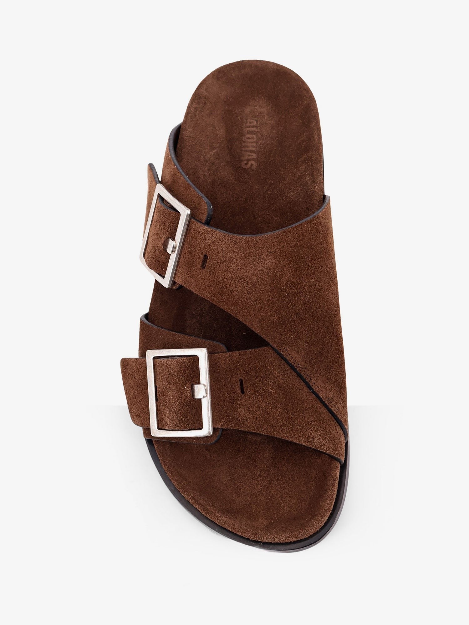 Alohas Women's Alba Suede Sandals Brown