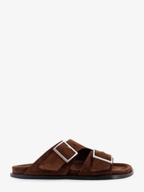 Alohas Women's Alba Suede Sandals Brown