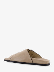 Alohas Women's Alba Suede Sandals Beige