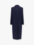 Max Mara Women's Albania Max Mara Sfilata Virgin Wool and Cashmere Coat Blue, view 5