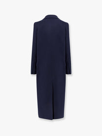 Max Mara Women's Albania Max Mara Sfilata Virgin Wool and Cashmere Coat Blue