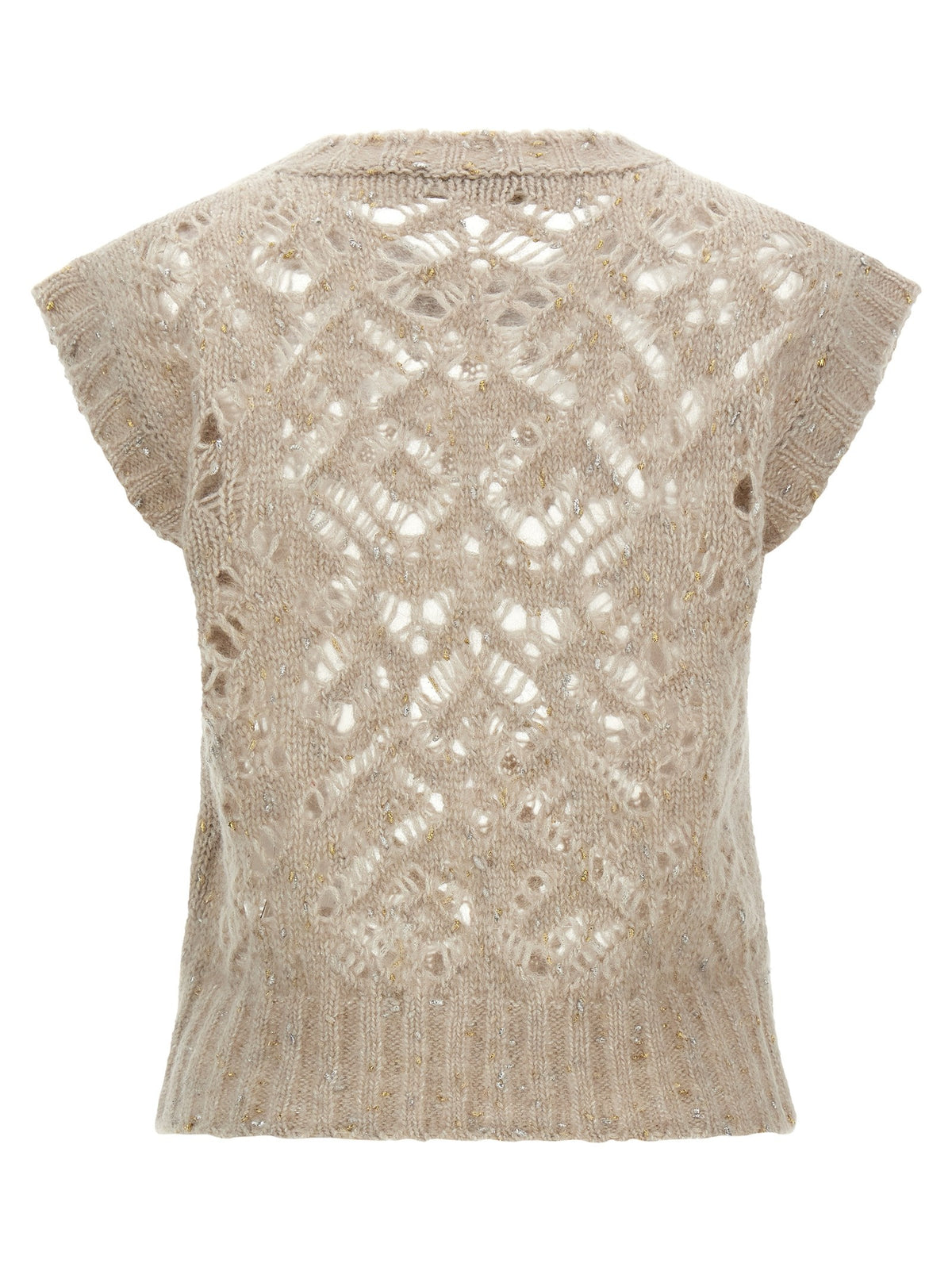 Max Mara Studio Albero Vest Beige, view 2