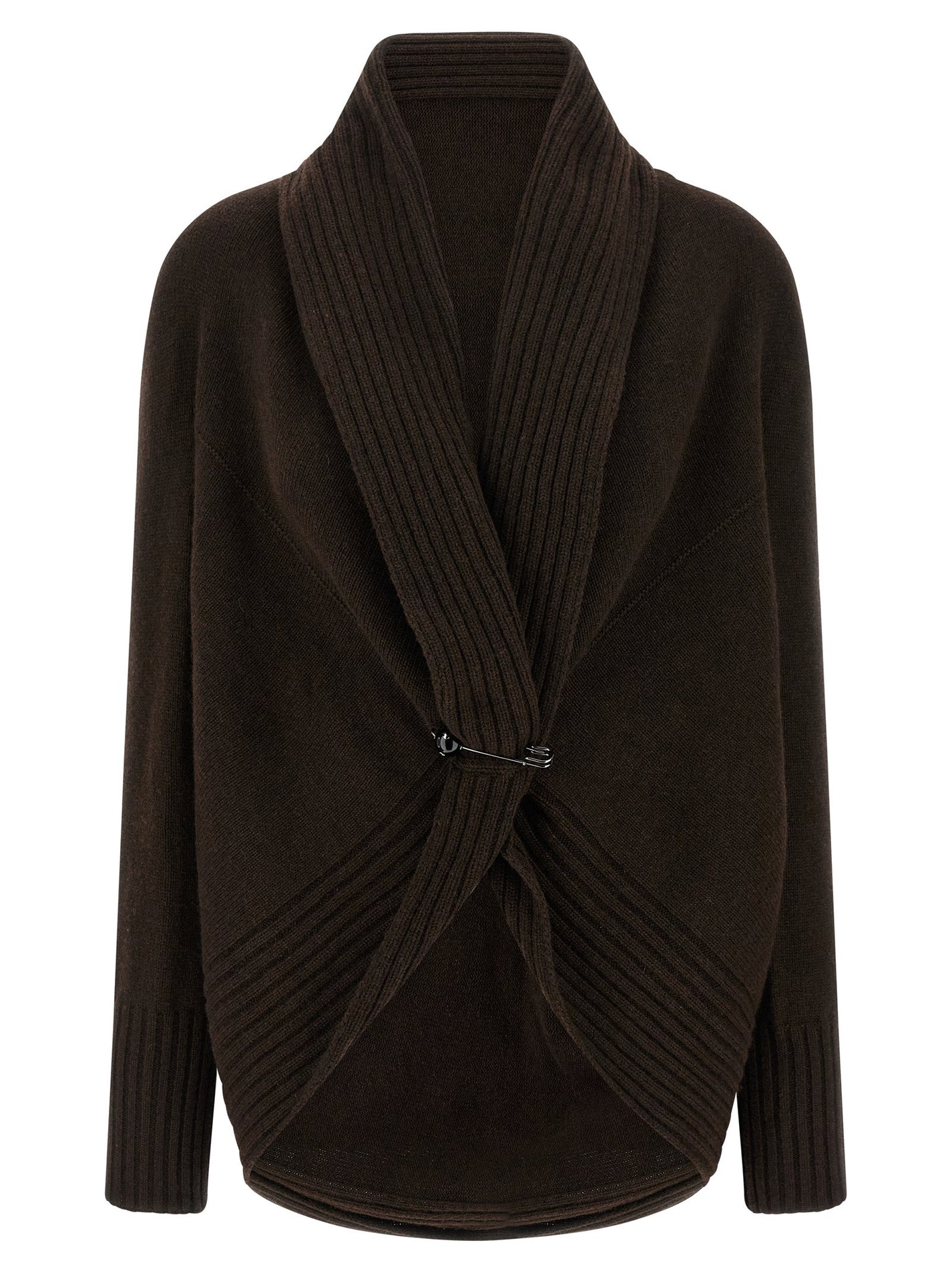 ALBERTA FERRETTI - ALBERTA FERRETTI - Brooch cardigan - Women’s Knitwear