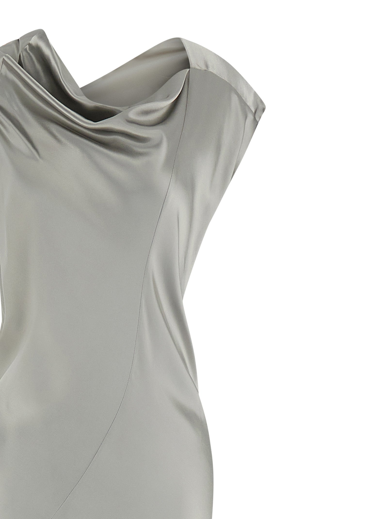 ALBERTA FERRETTI - ALBERTA FERRETTI - Satin dress - Women’s Clothing
