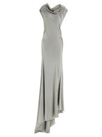 ALBERTA FERRETTI - ALBERTA FERRETTI - Satin dress - Women’s Clothing